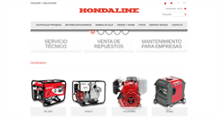 Desktop Screenshot of hondaline.com.ar